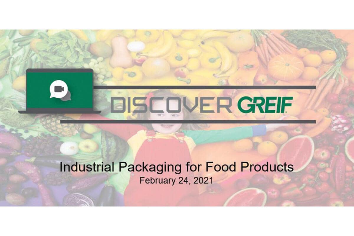 Industrial Packaging For Food Products Greif