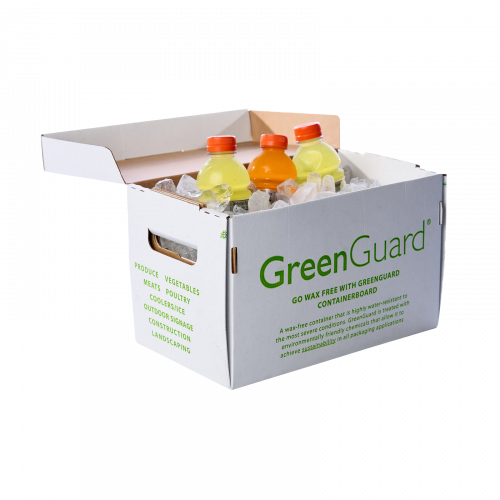 Green Guard Ice Box Drinks Angle two